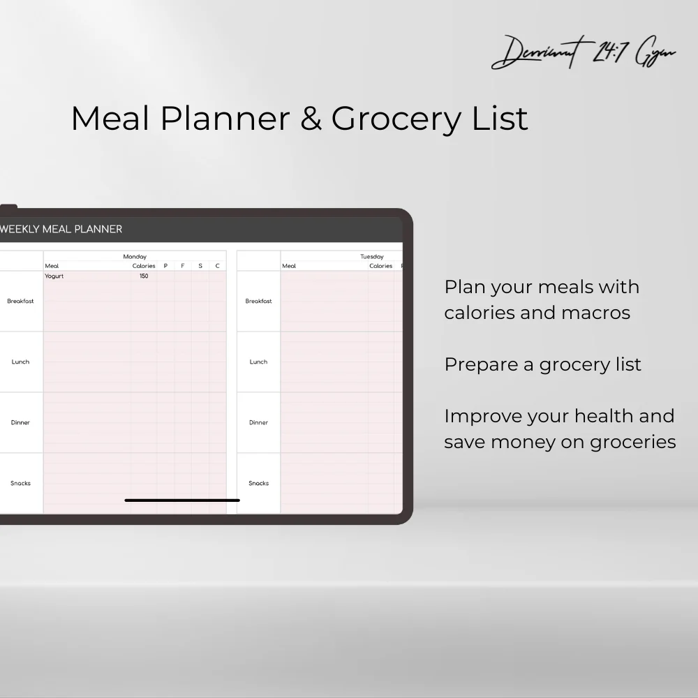 All-In-One Weight Loss & Fitness Tracker (Digital Download) - Image 3